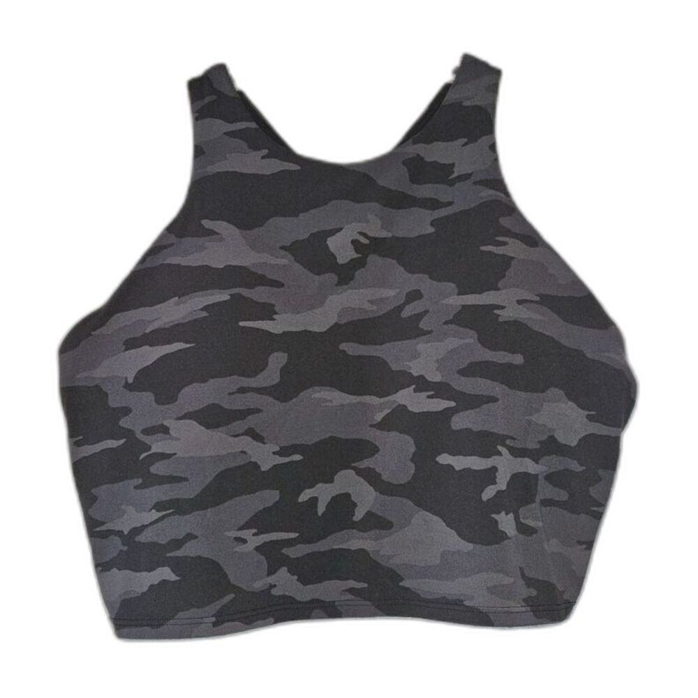 New! Athleta conscious crop printed 1X camo 54023